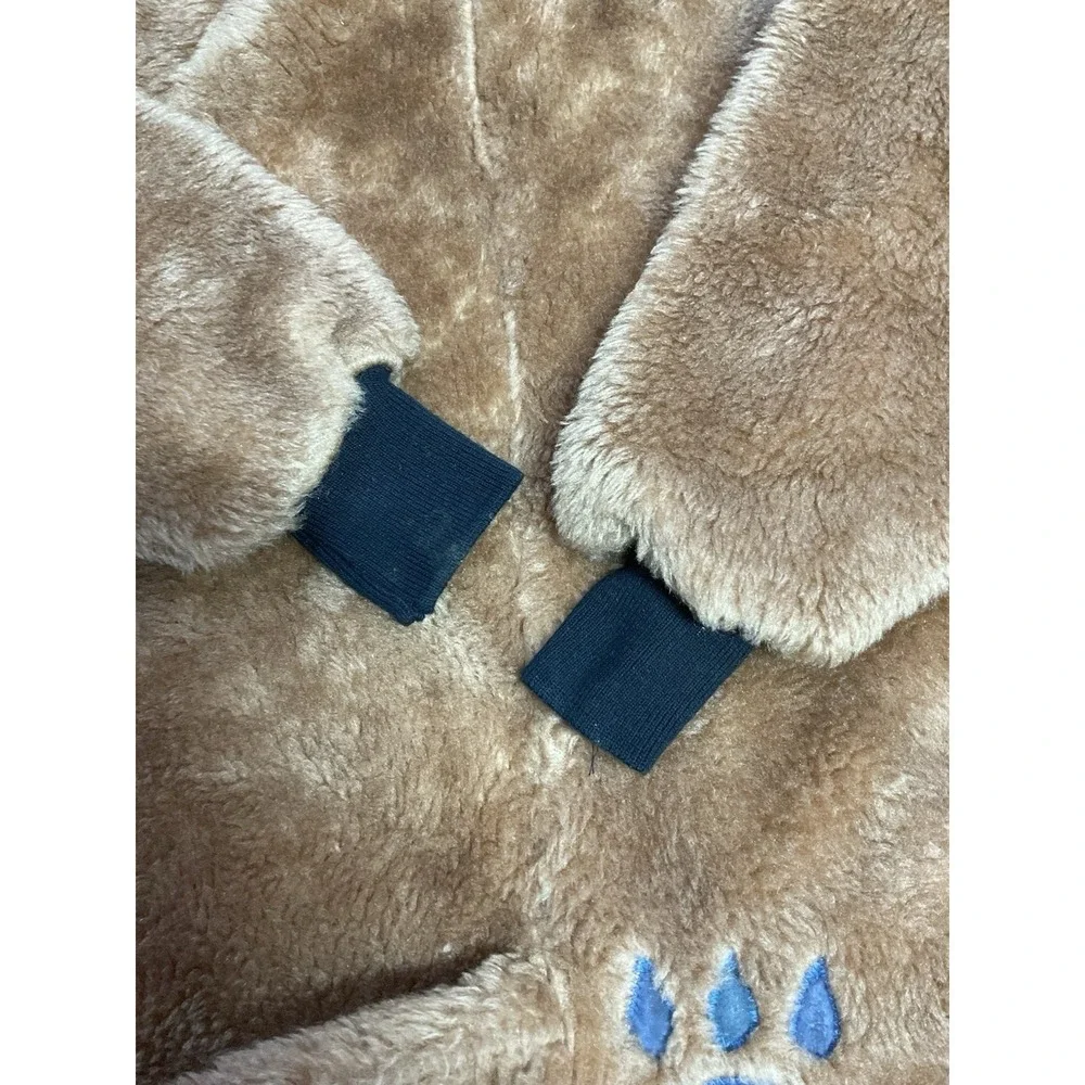 vtg team mascots Penn State Nittany Lions Kids Faux Fur Mascot Costume Zip Up 4